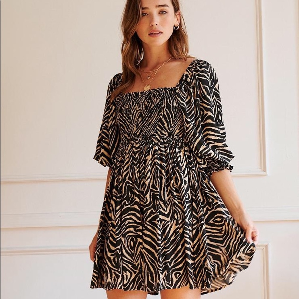 Zebra Mini dress - Picture 3 of 4